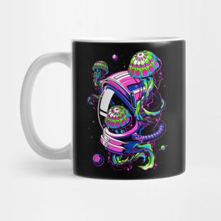 jellyfish astronaut Mug